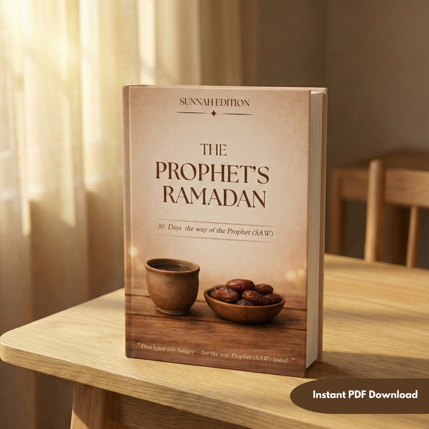 How the Prophet Spent Ramadan (Daily Sunnah Guide) - Hinglish Ebook